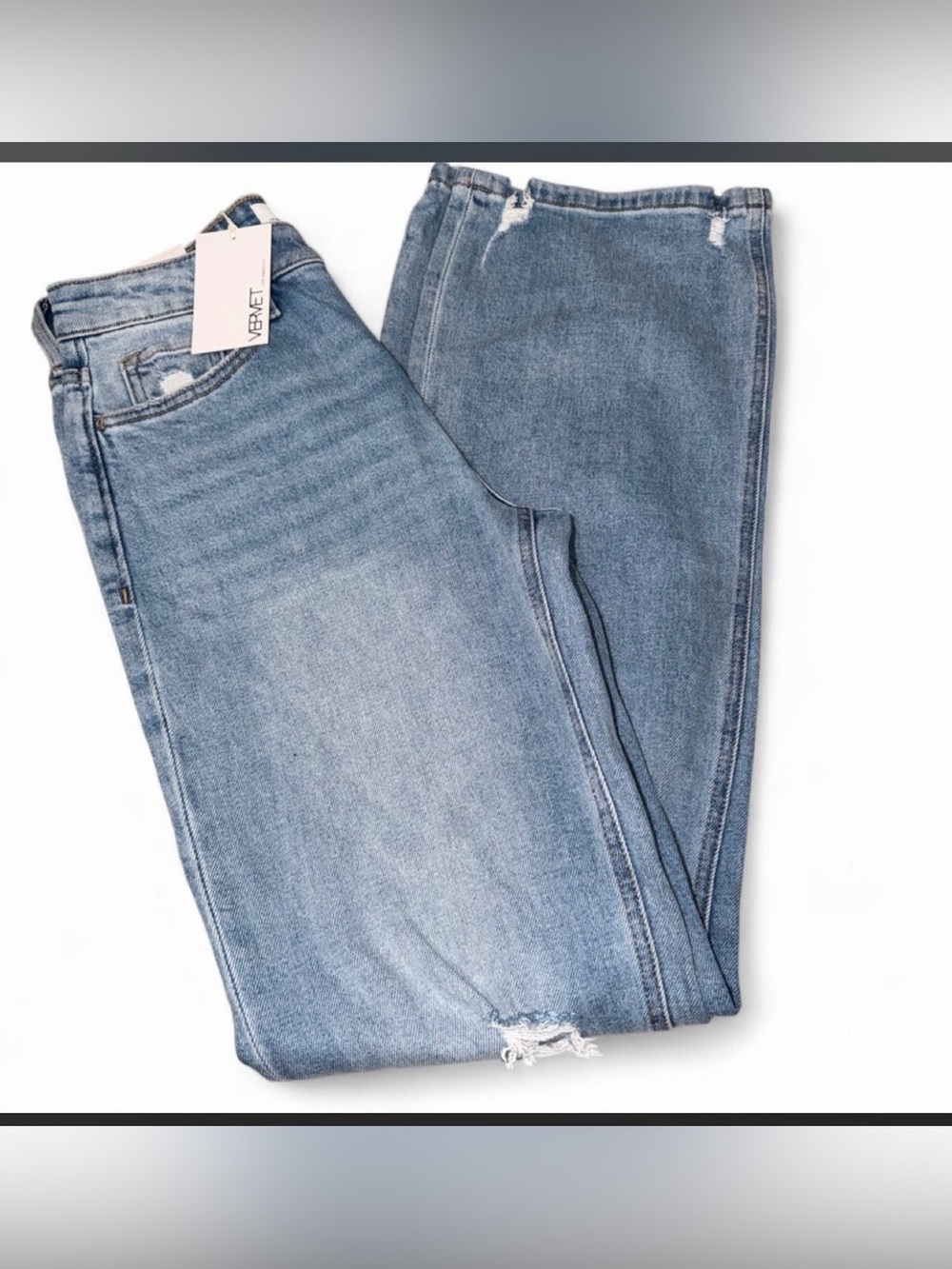 Vibrant Light Blue Women’s Jeans by Vervet